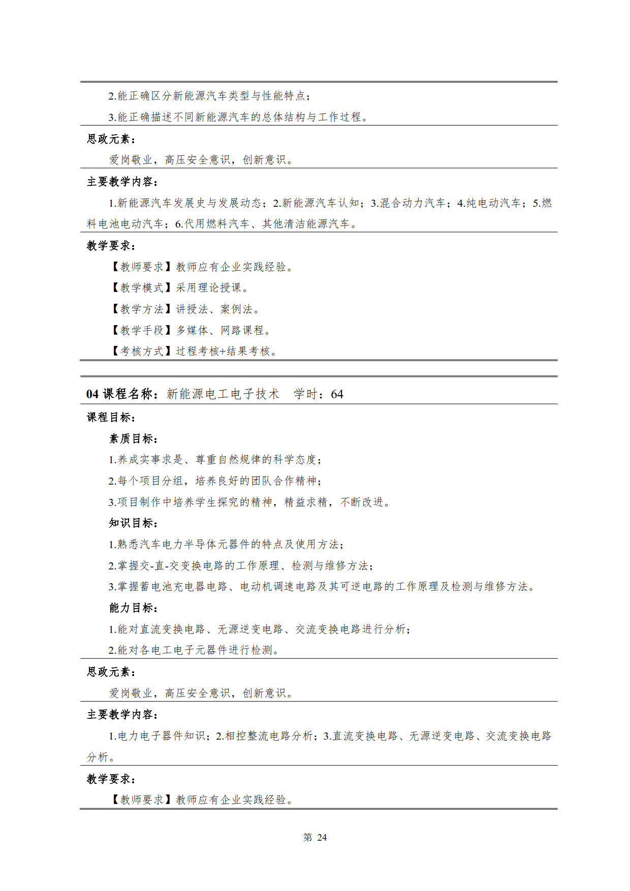 yl7703永利官网2022级新能源汽车技术专业人才培养方案(V5)_26.jpg